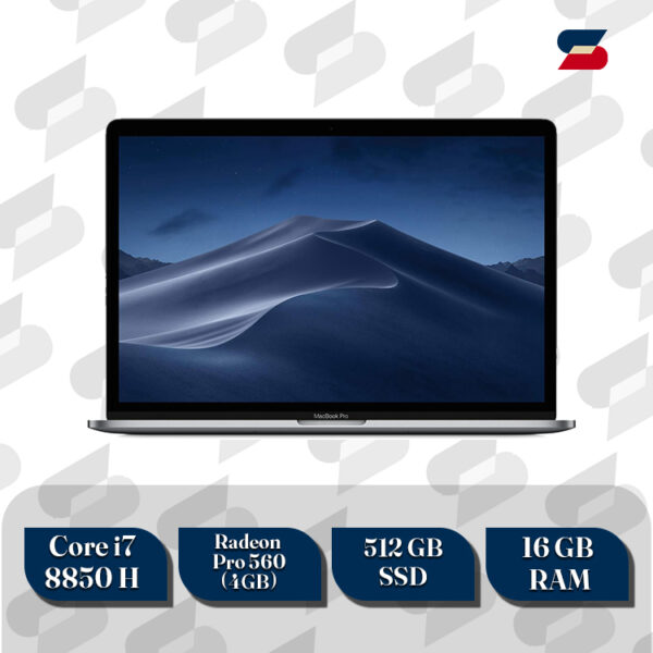 Appel Macbook pro stockbashi | 15inch 2018